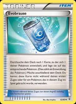 Evobrause card in German