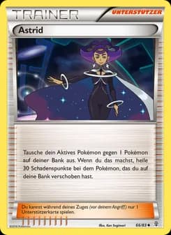 Astrid card in German