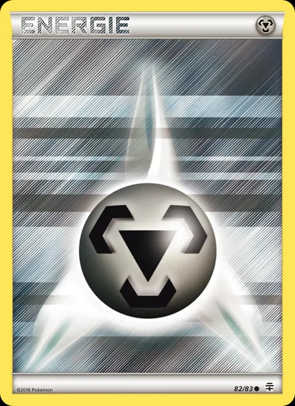Metall-Energie card in German