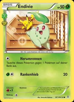 Endivie card in German