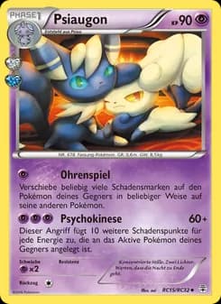 Psiaugon card in German