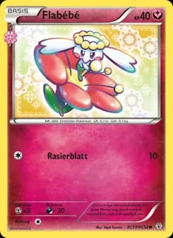 Flabébé card in German