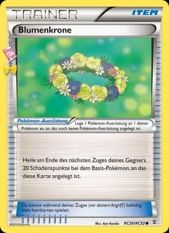 Blumenkrone card in German