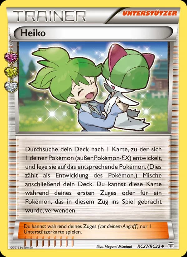 Heiko card in German