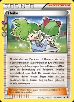 Heiko card in German
