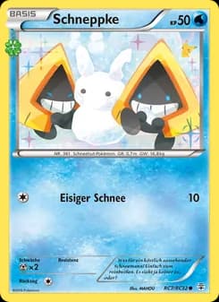 Schneppke card in German