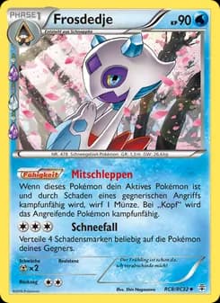 Frosdedje card in German