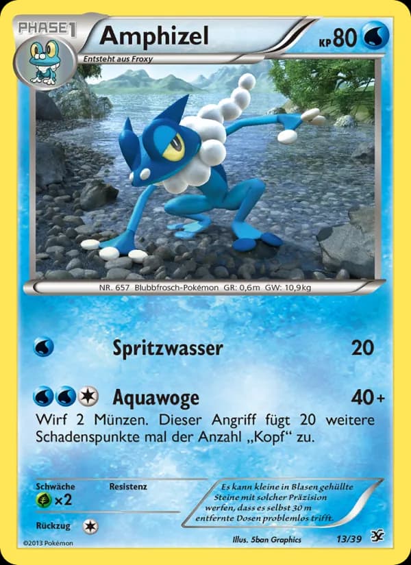 Amphizel card in German