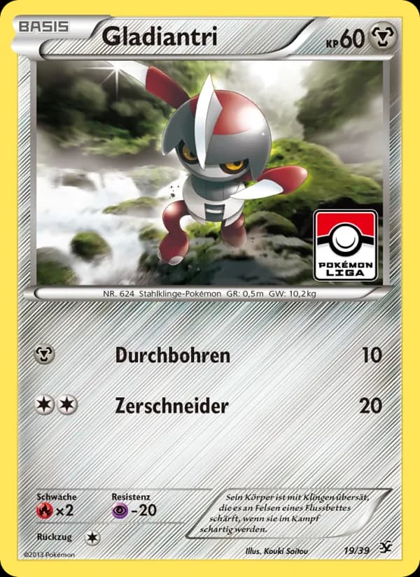 Gladiantri card in German