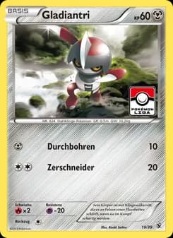 Gladiantri card in German