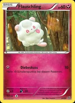 Flauschling card in German