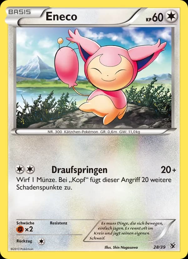 Eneco card in German