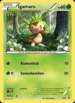 Igamaro card in German