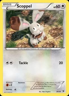 Scoppel card in German
