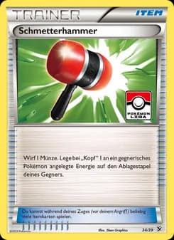 Schmetterhammer card in German