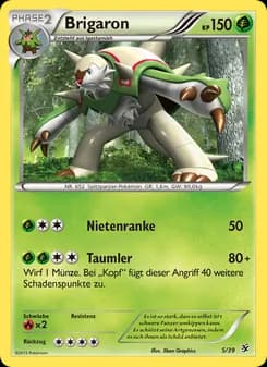 Brigaron card in German
