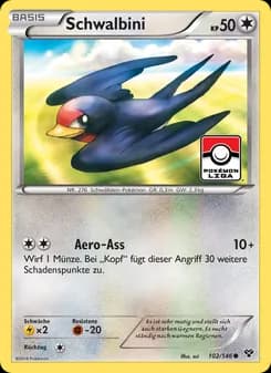 Schwalbini card in German