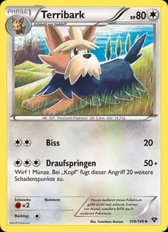 Terribark card in German