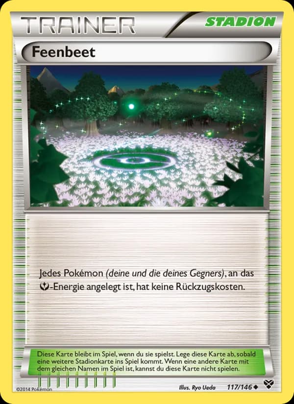 Feenbeet card in German