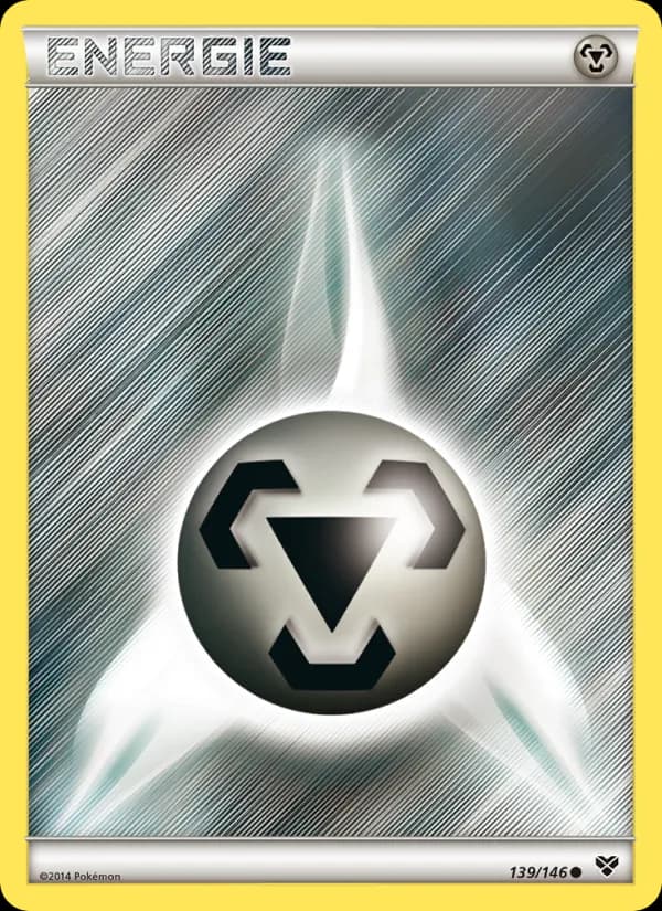 Metall-Energie card in German