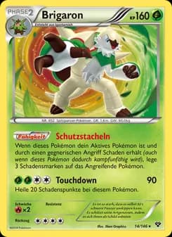 Brigaron card in German