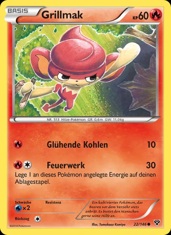 Grillmak card in German