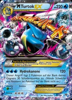 M-Turtok EX card in German
