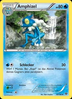 Amphizel card in German