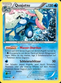 Quajutsu card in German