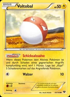 Voltobal card in German