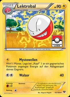 Lektrobal card in German