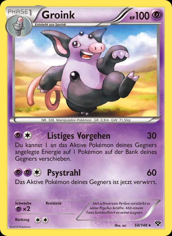Groink card in German