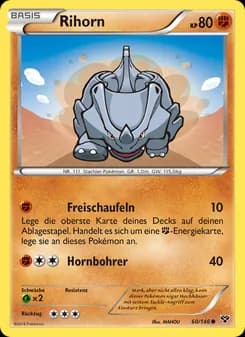 Rihorn card in German