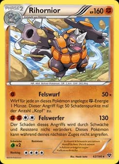 Rihornior card in German