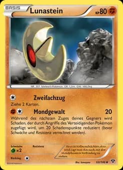Lunastein card in German