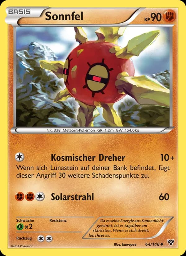 Sonnfel card in German