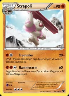 Strepoli card in German
