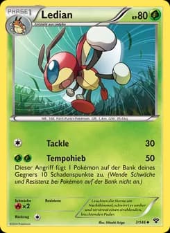 Ledian card in German