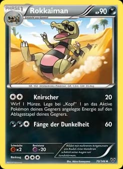 Rokkaiman card in German