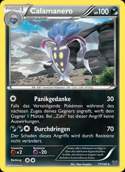 Calamanero card in German