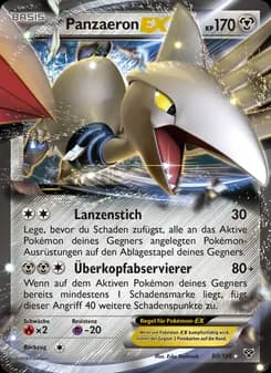 Panzaeron EX card in German
