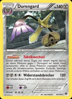 Durengard card in German
