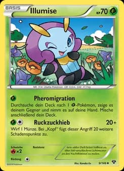 Illumise card in German