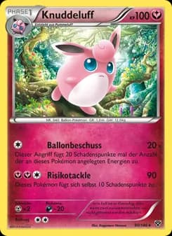 Knuddeluff card in German