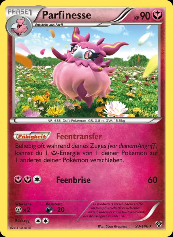Parfinesse card in German