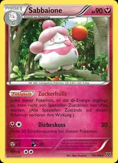 Sabbaione card in German