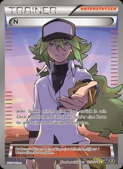 N card in German