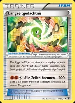 Langzeitgedächtnis card in German