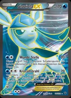 Glaziola EX card in German