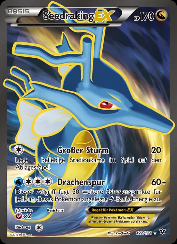 Seedraking EX card in German